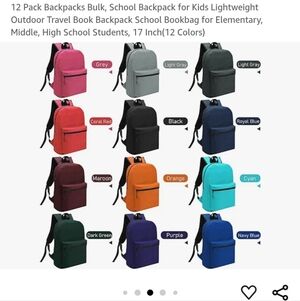 LOTS OF BACKPACK COLOURS